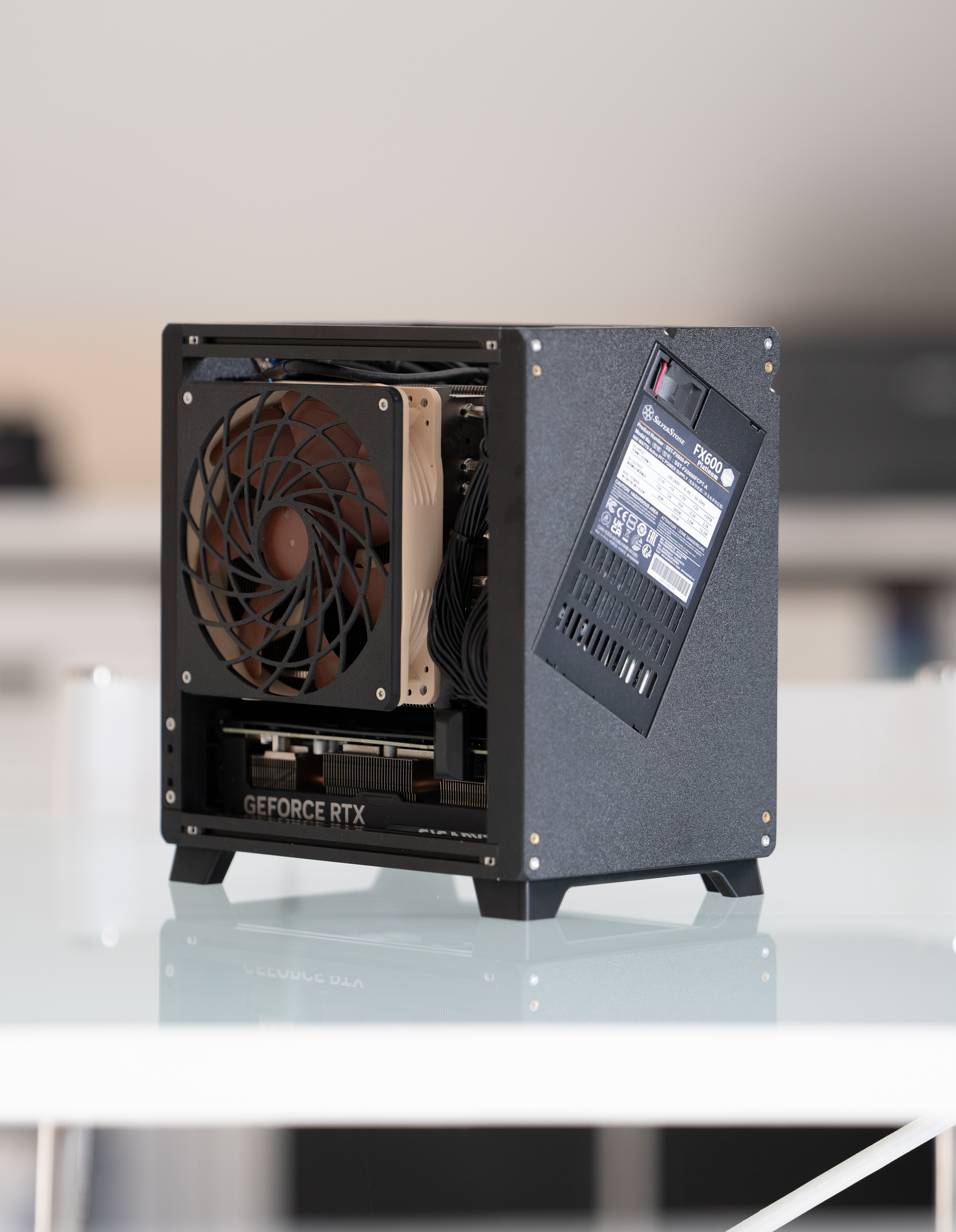 BeamCase SFF - front FlexATX mount