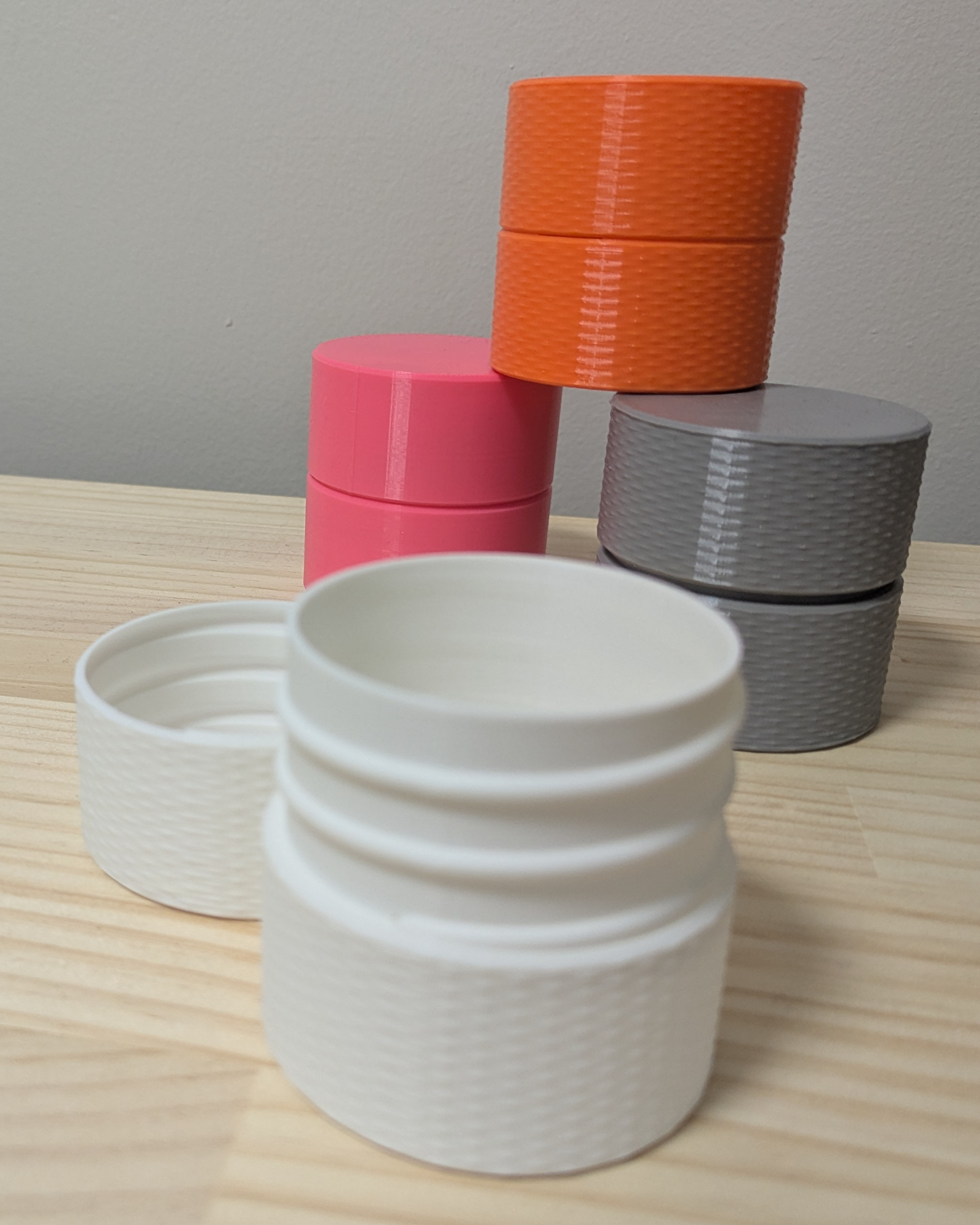Storage Canister with printable threads