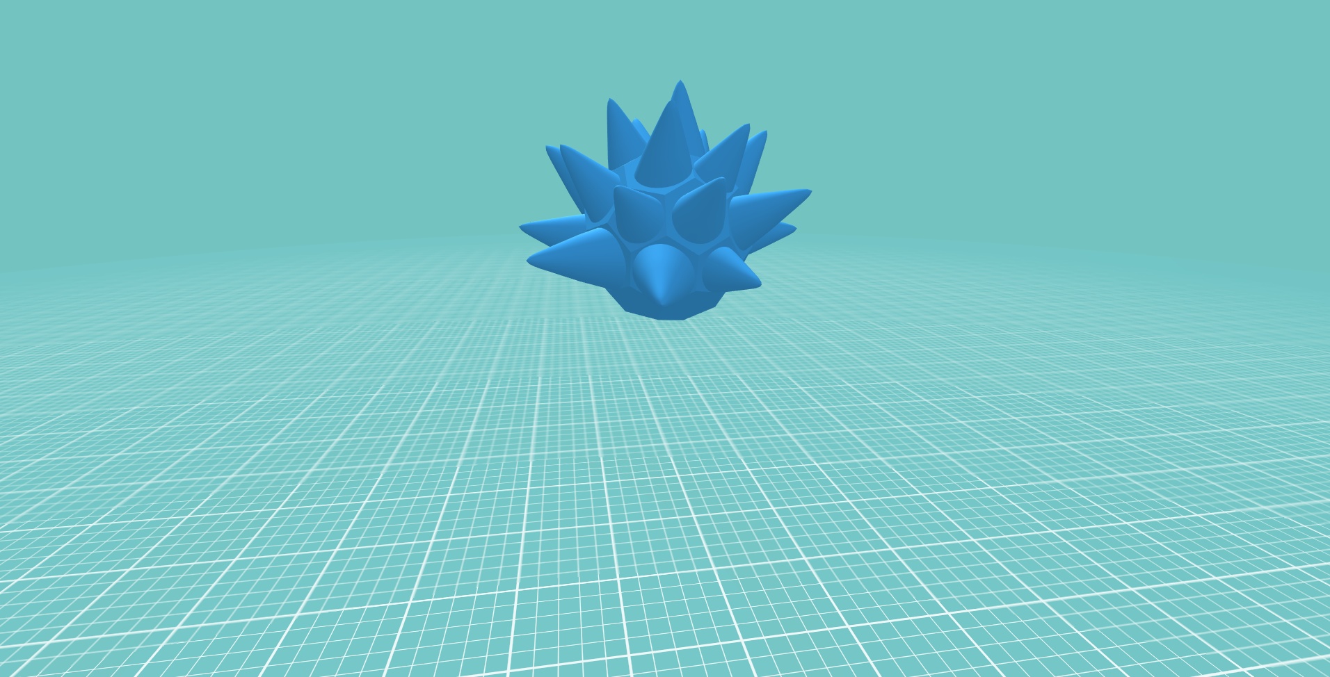 spiky stress-relief ball 3D model by prusapeople