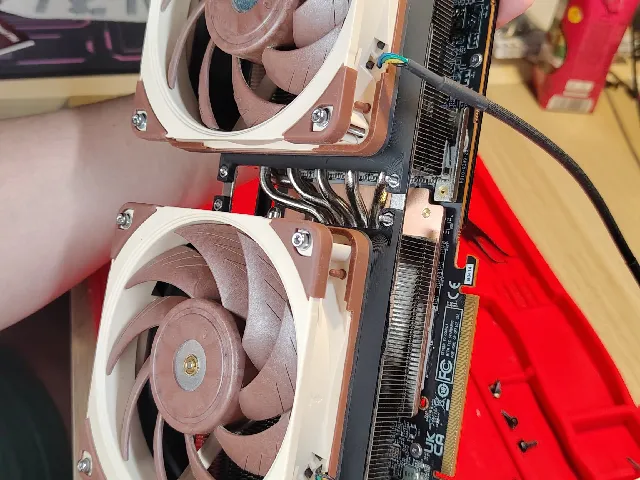 Sapphire Pulse RX7900XT Deshroud Fan Ducts + Noctua Mod Guide