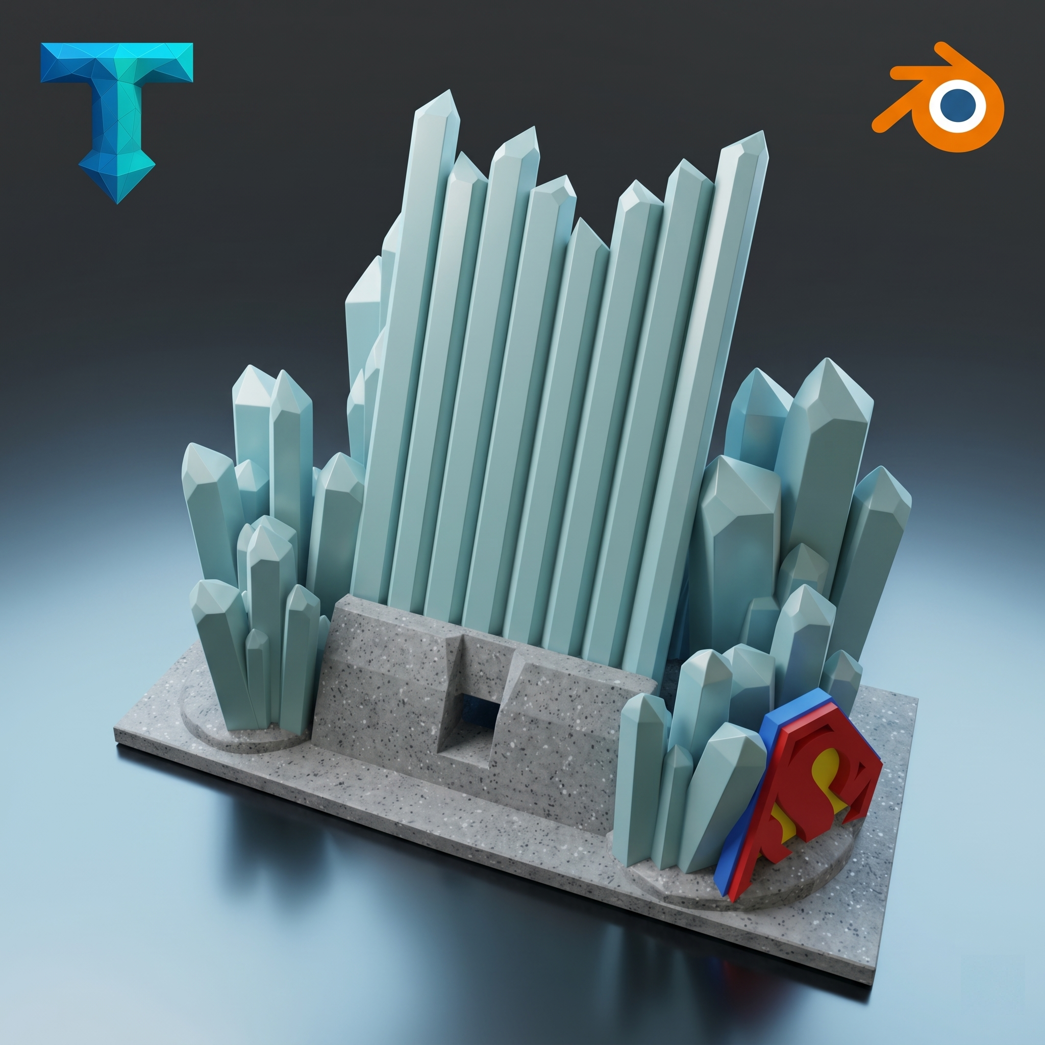 Superman phone stand
