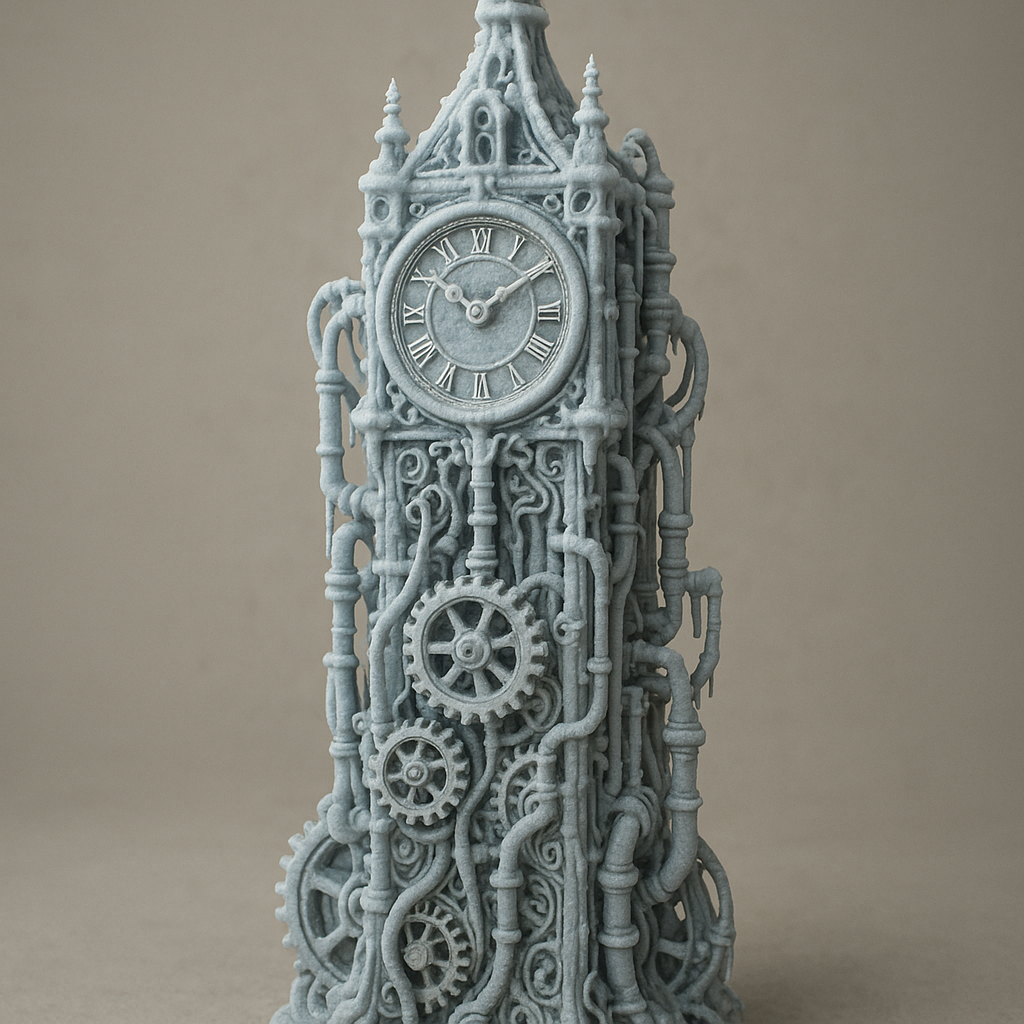 Steampunk Tower Clock