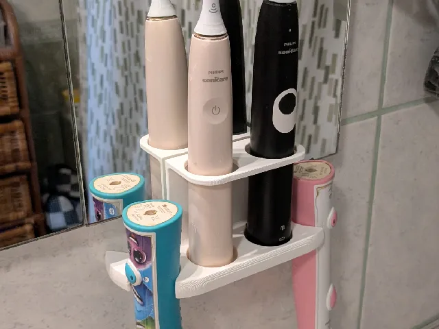 Toothbrush holder Philips Sonicare 2 adults + 2 kids
