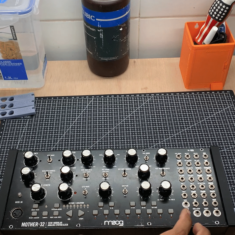 Moog Mother 32 case by reyza hadi | Download free STL model