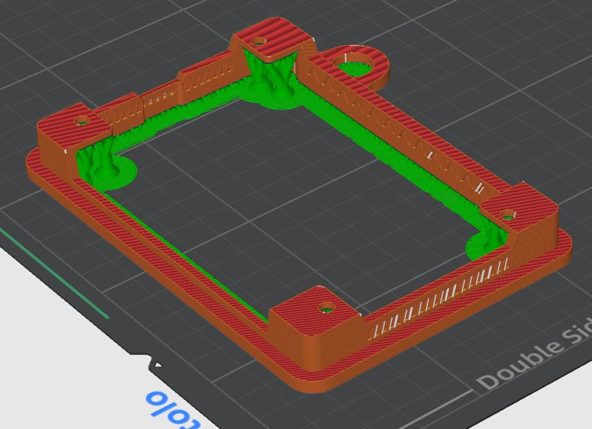 Case da incasso per Waveshare 5" | Waveshare 5" wall mount