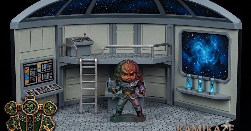 Klingon Inspired Chibi by Kamikaze Designs