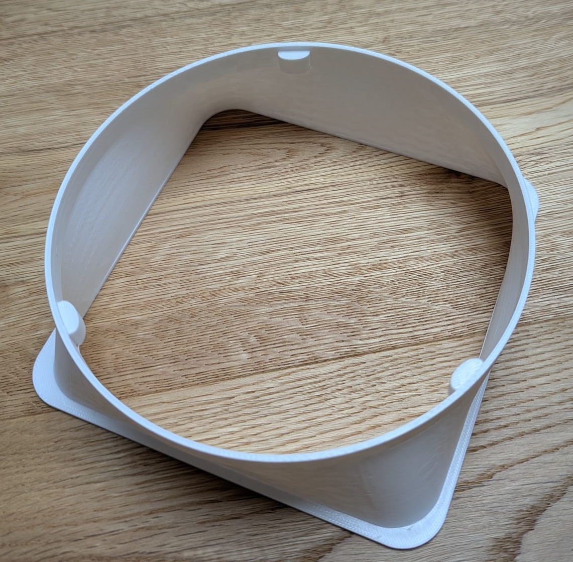 Monoblock aircon square hose adapter 150mm