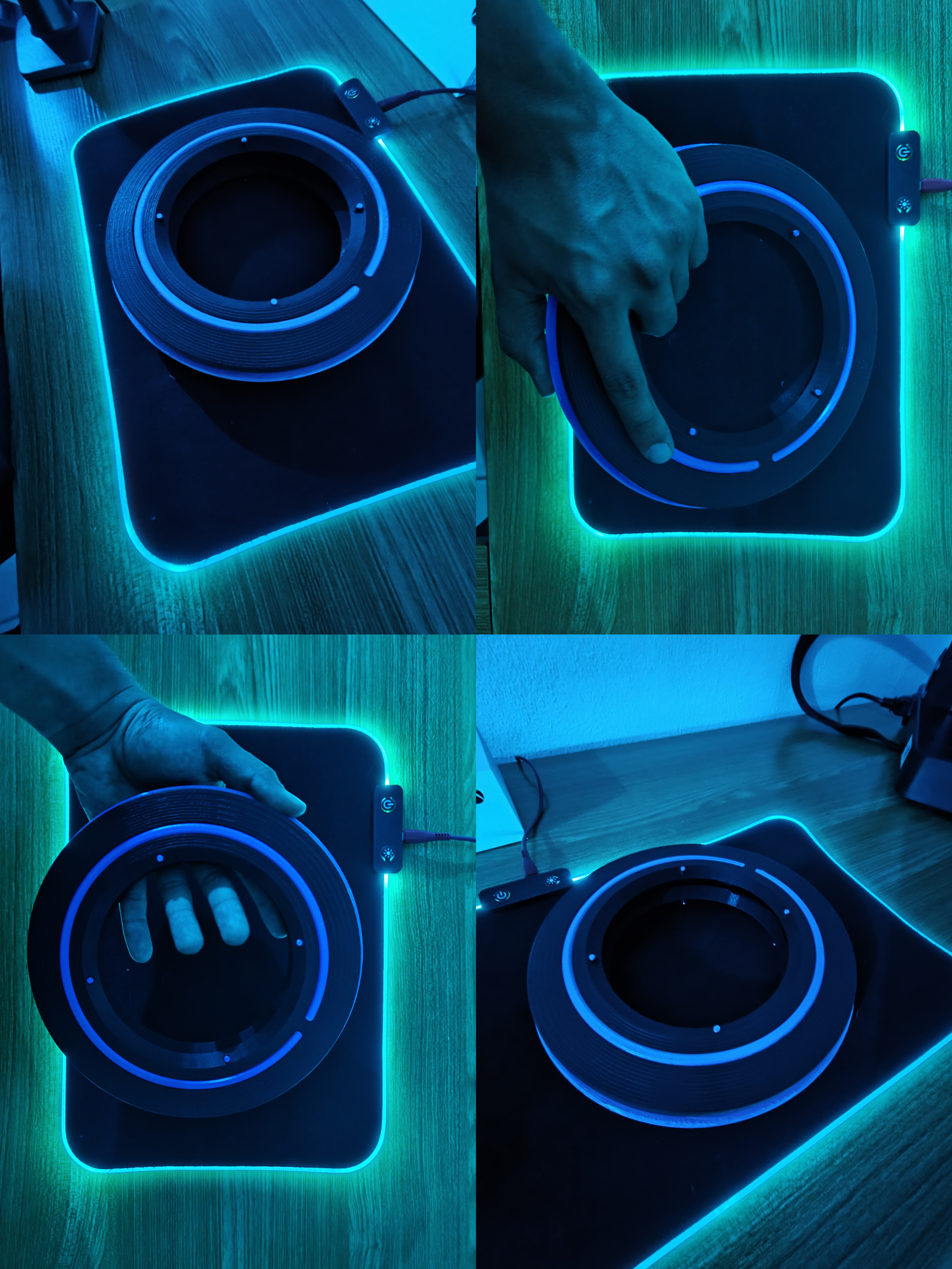 Disco de identidad Tron 3D model