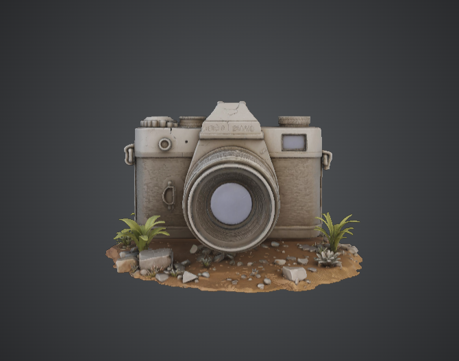 Vintage Camera Relic – Retro Camera Ruins