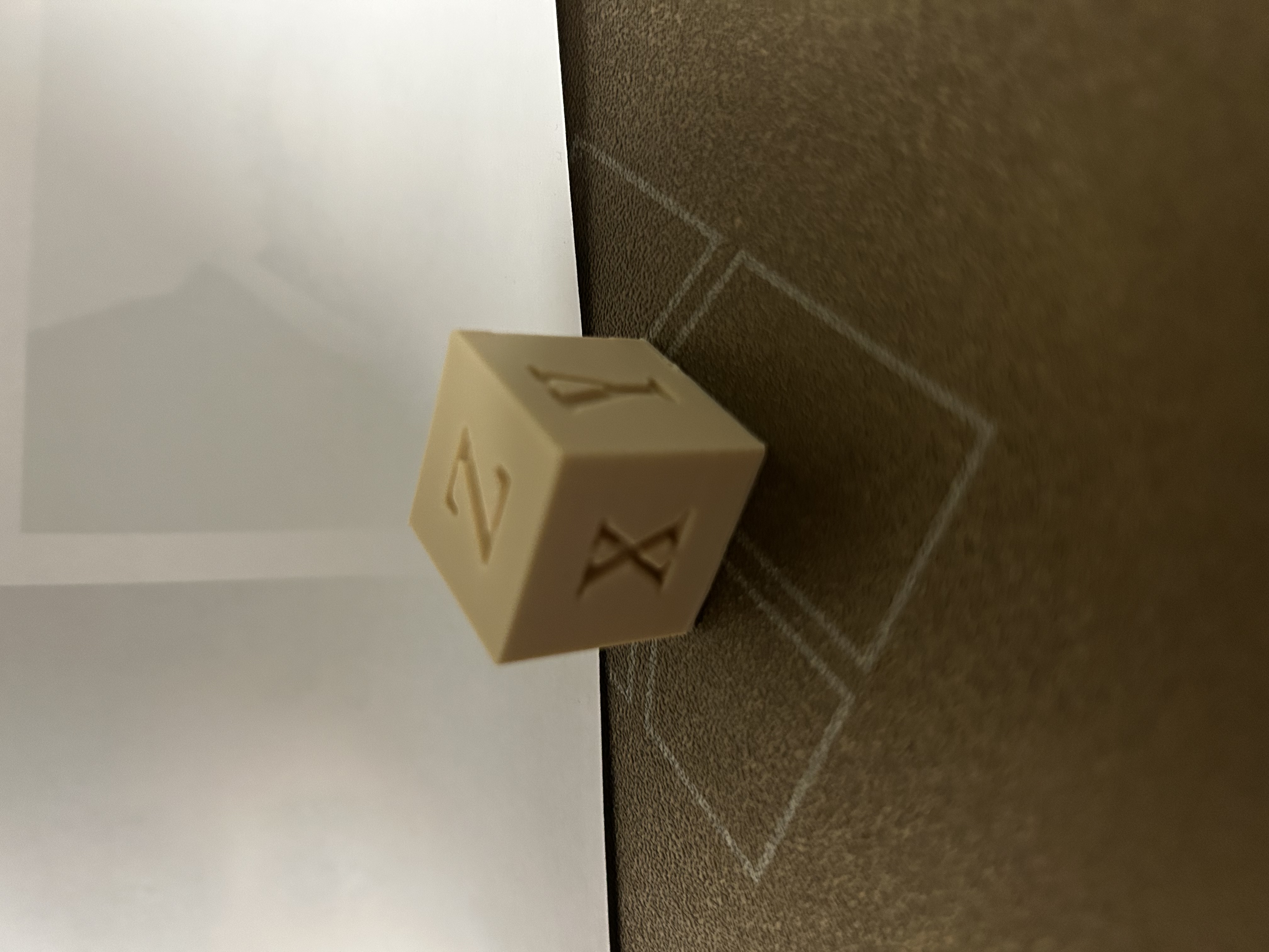 XYZ 25mm Calibration Cube