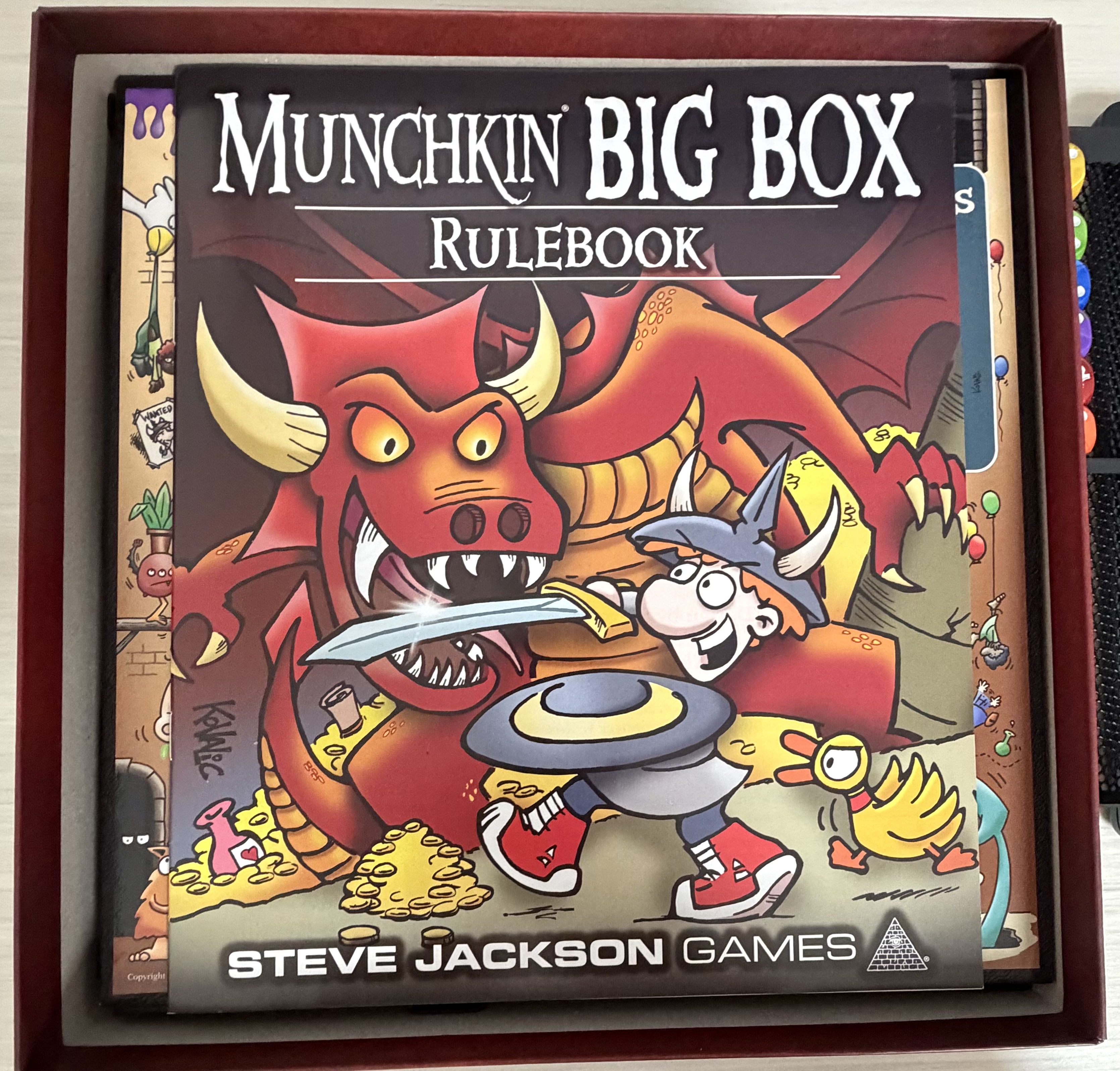 Miniatura 3 do modelo 3D Munchkin Big Box insert