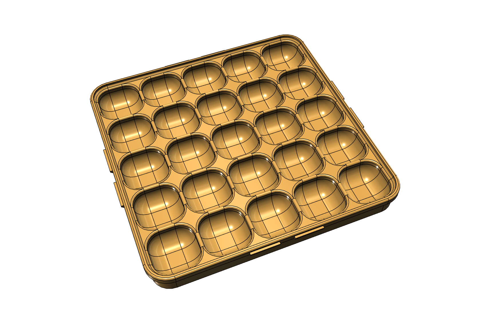 Stackable Small Parts Trays