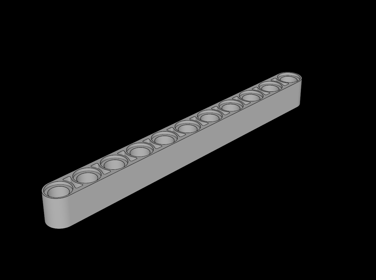 Lego Compatible (32525.dat) Technic Beam 11