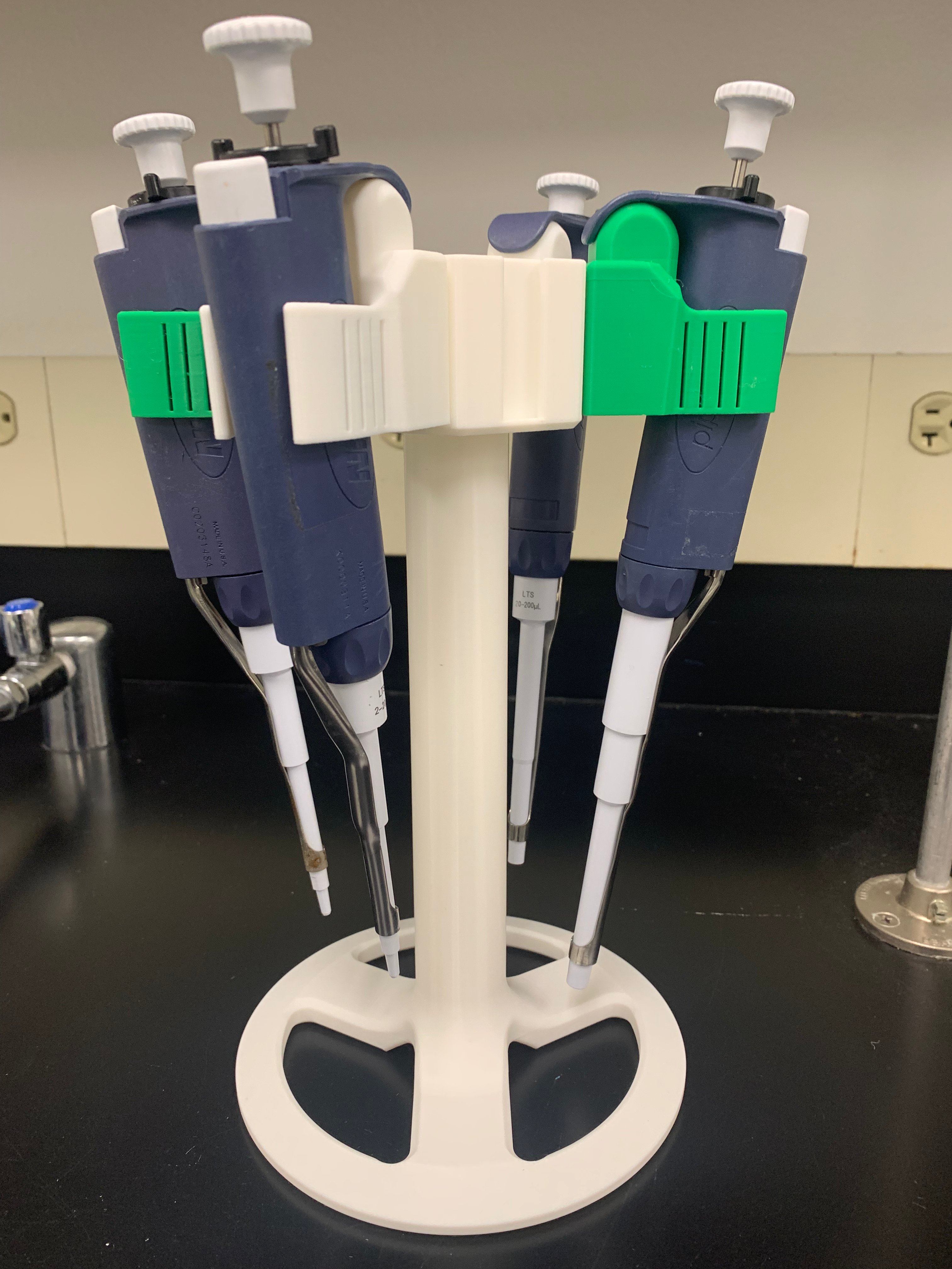 Taller Pipette Pole for Adaptable Pipette Holders