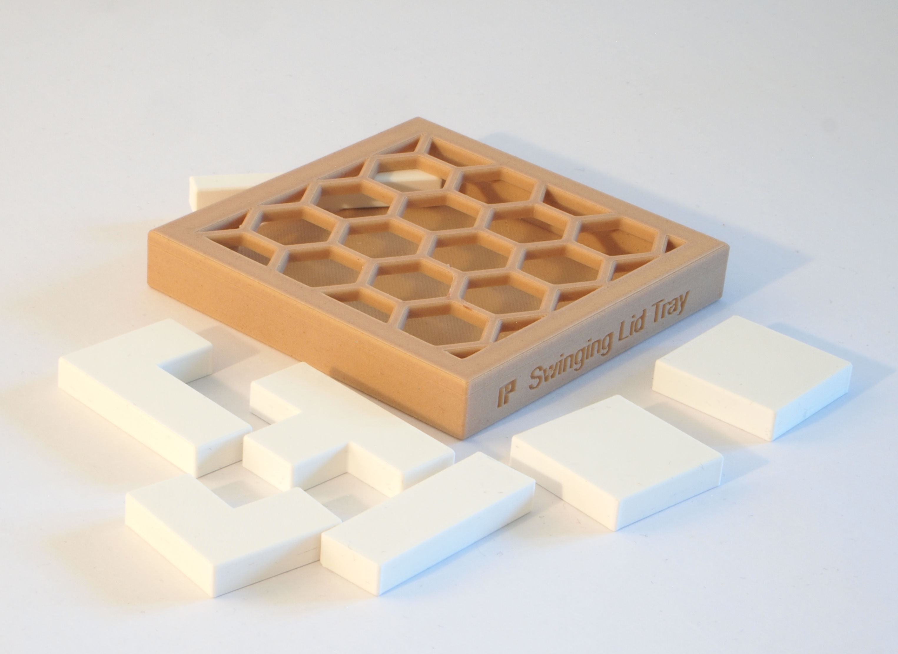 Swinging Lid Tray