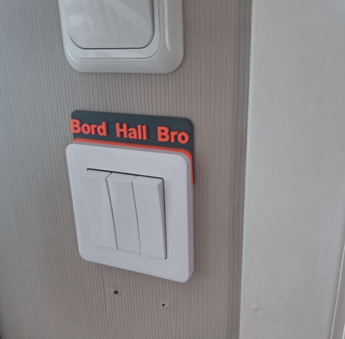 Nameplate for Schneider Exxact Primo frame