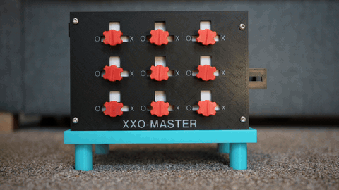 Unbeatable Tic Tac Toe Machine ＂XXO-Master＂ by akrasno