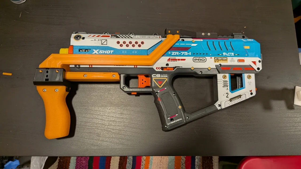 Pump Kit for X-Shot Fury-X by stips | Download free STL model