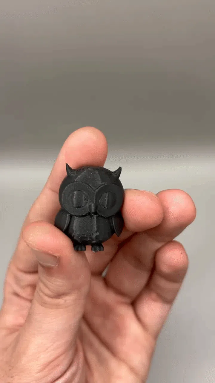 Lumi the Owl – Cute & Quick to Print — miniatura 2