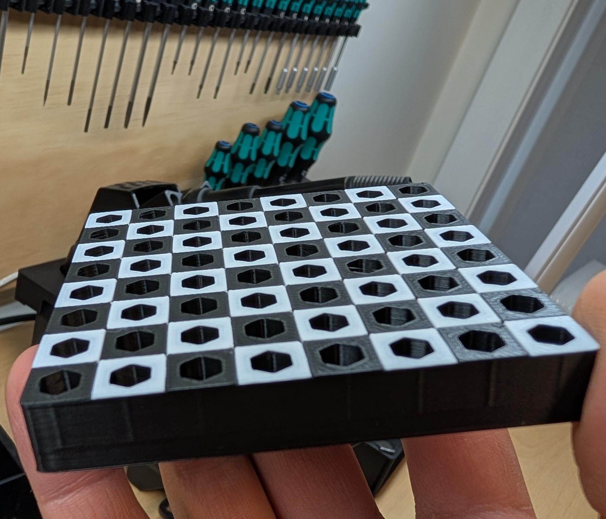 Screwdriver Bits Chess (Now with flush top!)
