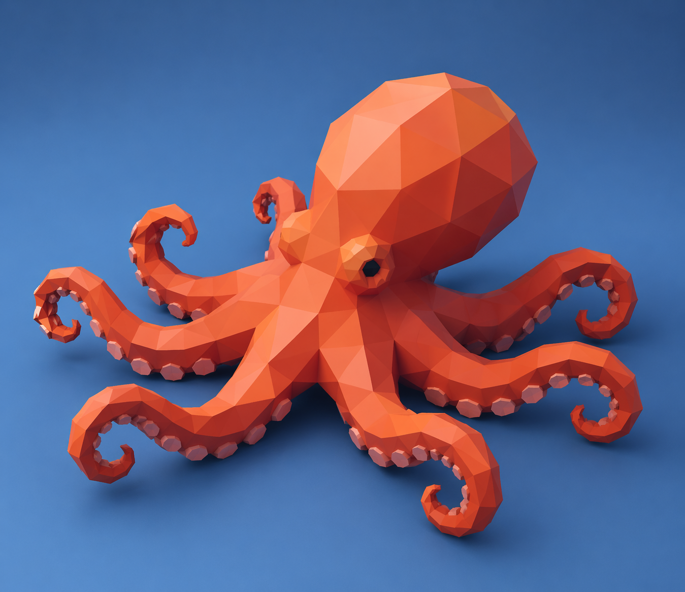 Low Poly Octopus