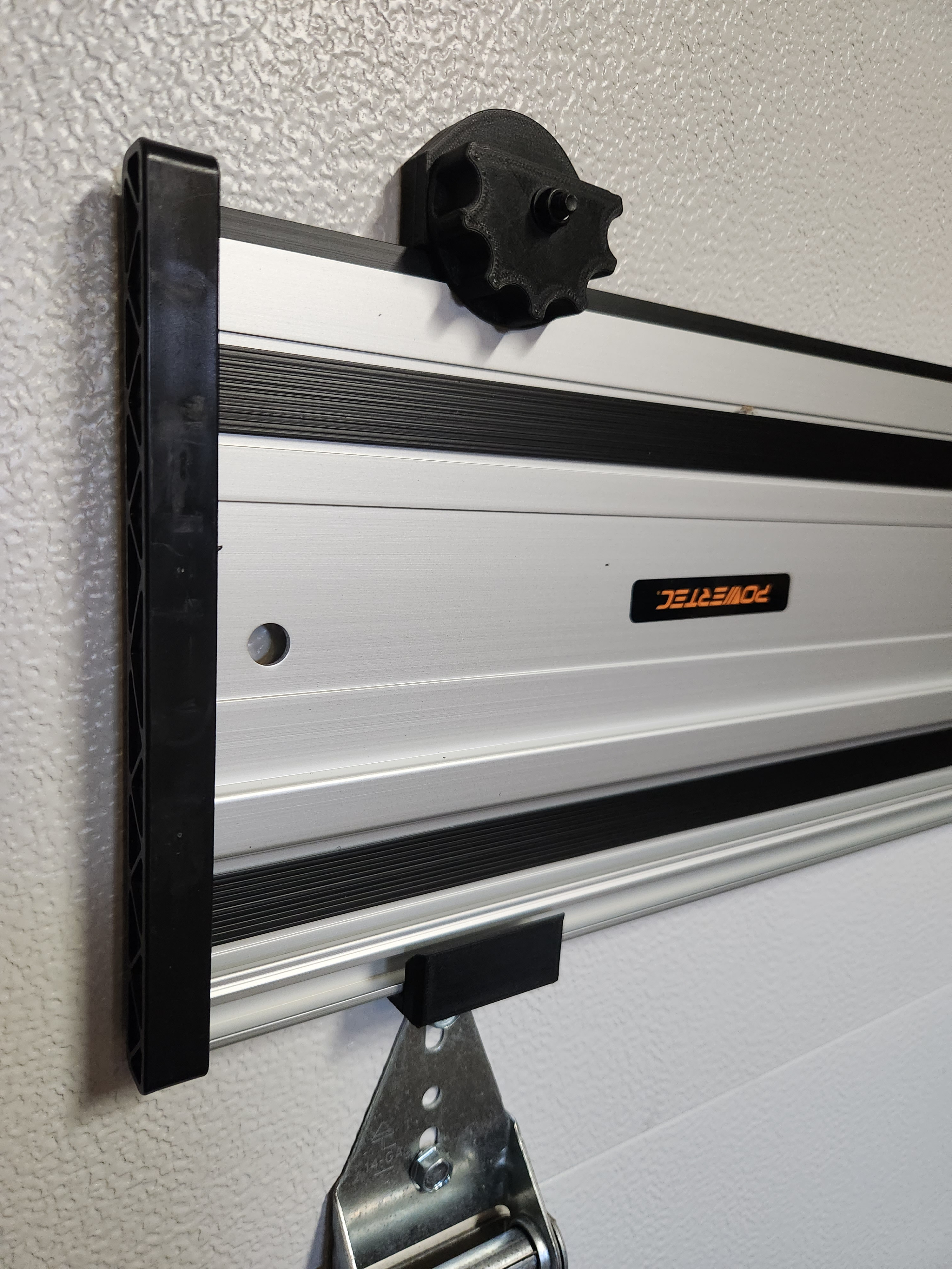 Powertec Track Saw Guide Rail Holder - 19cm Wide