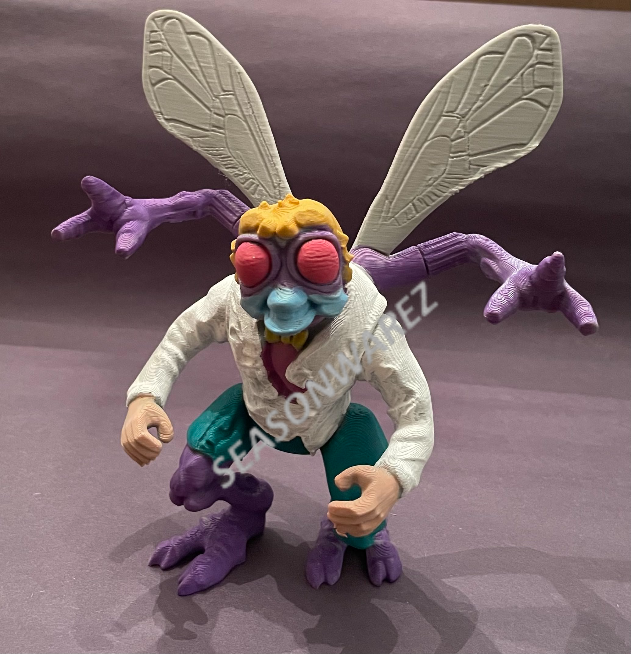 Baxter Stockman - The Mutated Fly (TMNT Toy)