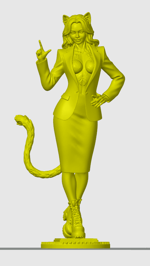 Sign cat-girl 2