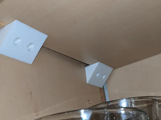 Sturdy Cabinet Shelf Bracket / Support Wedge
