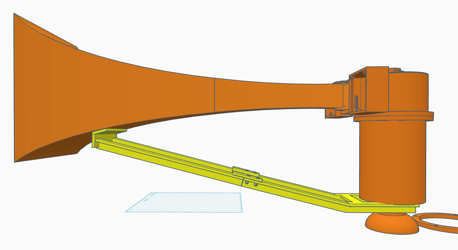 Thunderbolt 1003 horn support