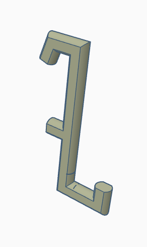 Ikea Skadis hook eckig klein