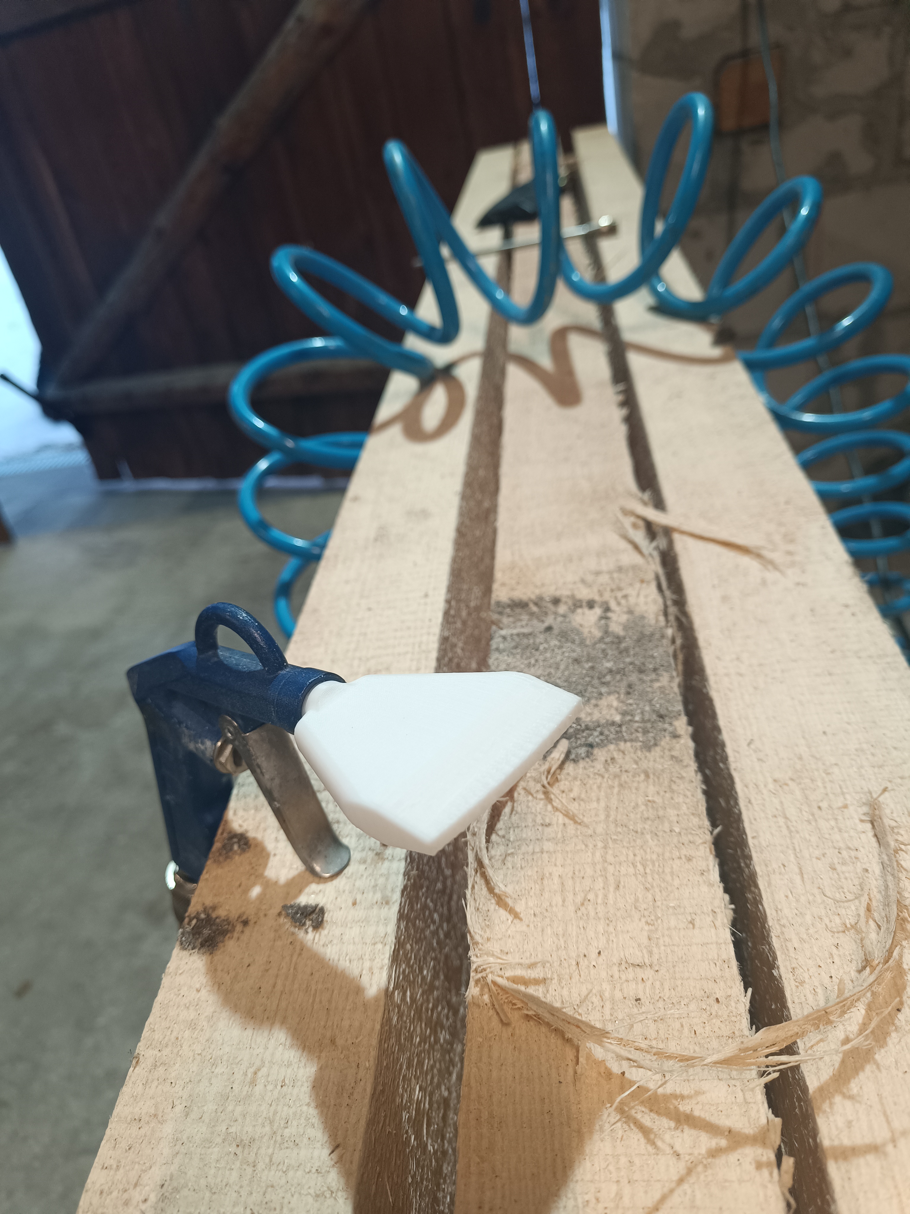 Multichannel air nozzle