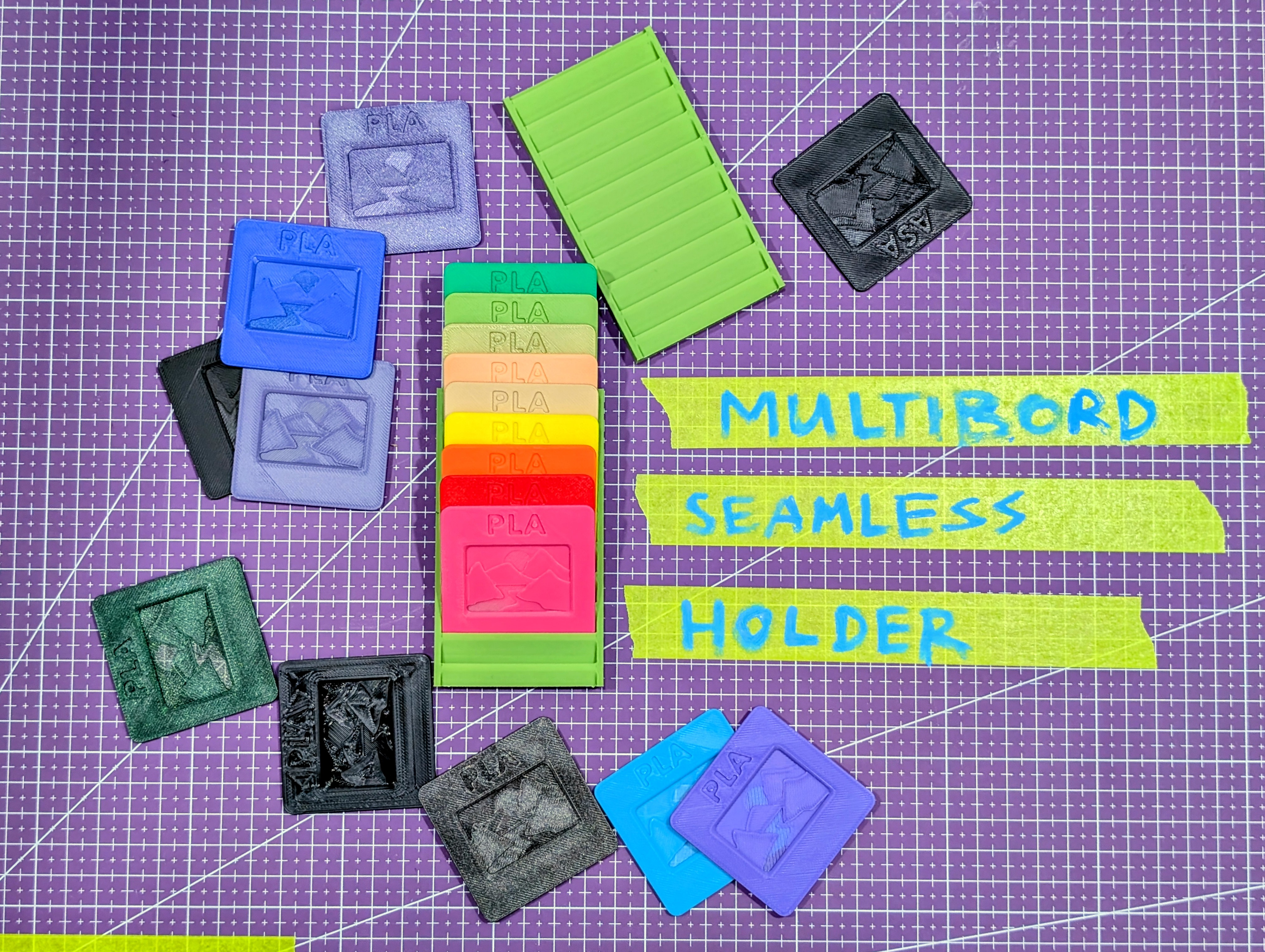 Multiboard 35mm Slide Filament Samples holder