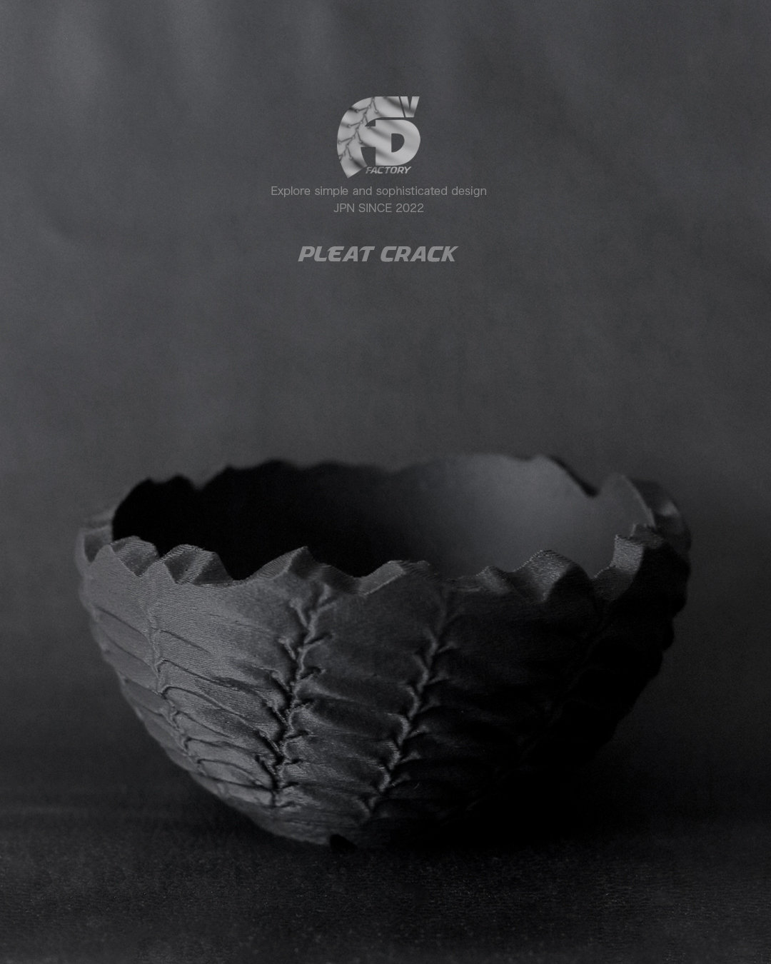Pleat Crack Caudex Planter | Drainage Succulent & Cactus Plant Pot Adv-Factory_052_Pleat crack__CommunityEdition