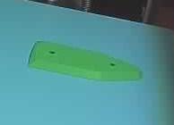 mountig plate remix for JD Drive Universalschraube 3,5 x 3D model