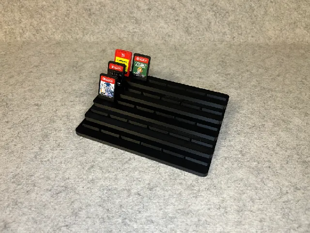 Display stand holder for 30 Nintendo Switch games