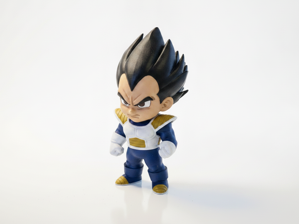 Vegeta Figurine Dragon Ball Z Anime 3D Printable
