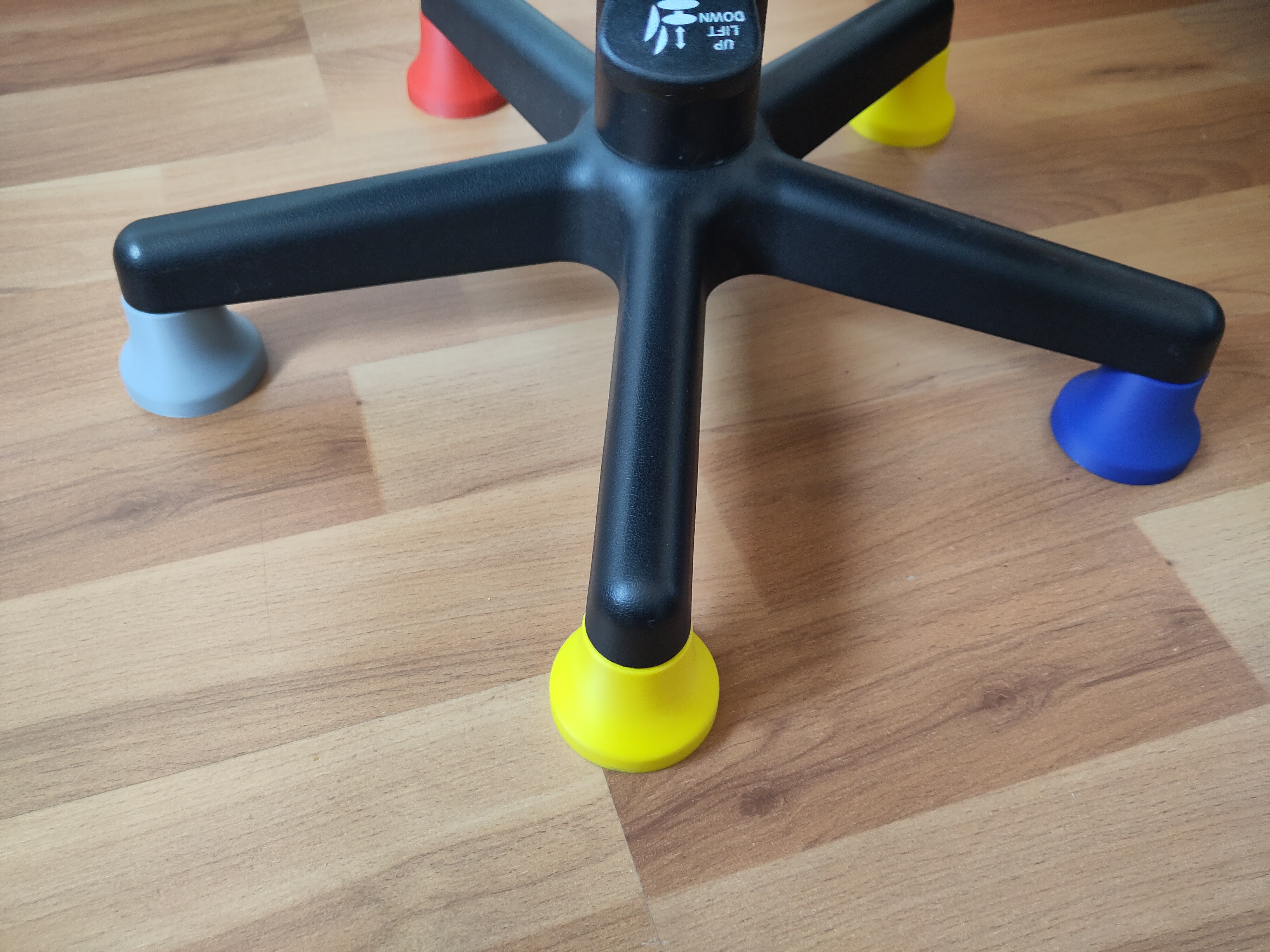 Office chair stand for 11mm (0.43 inch) wheel hole