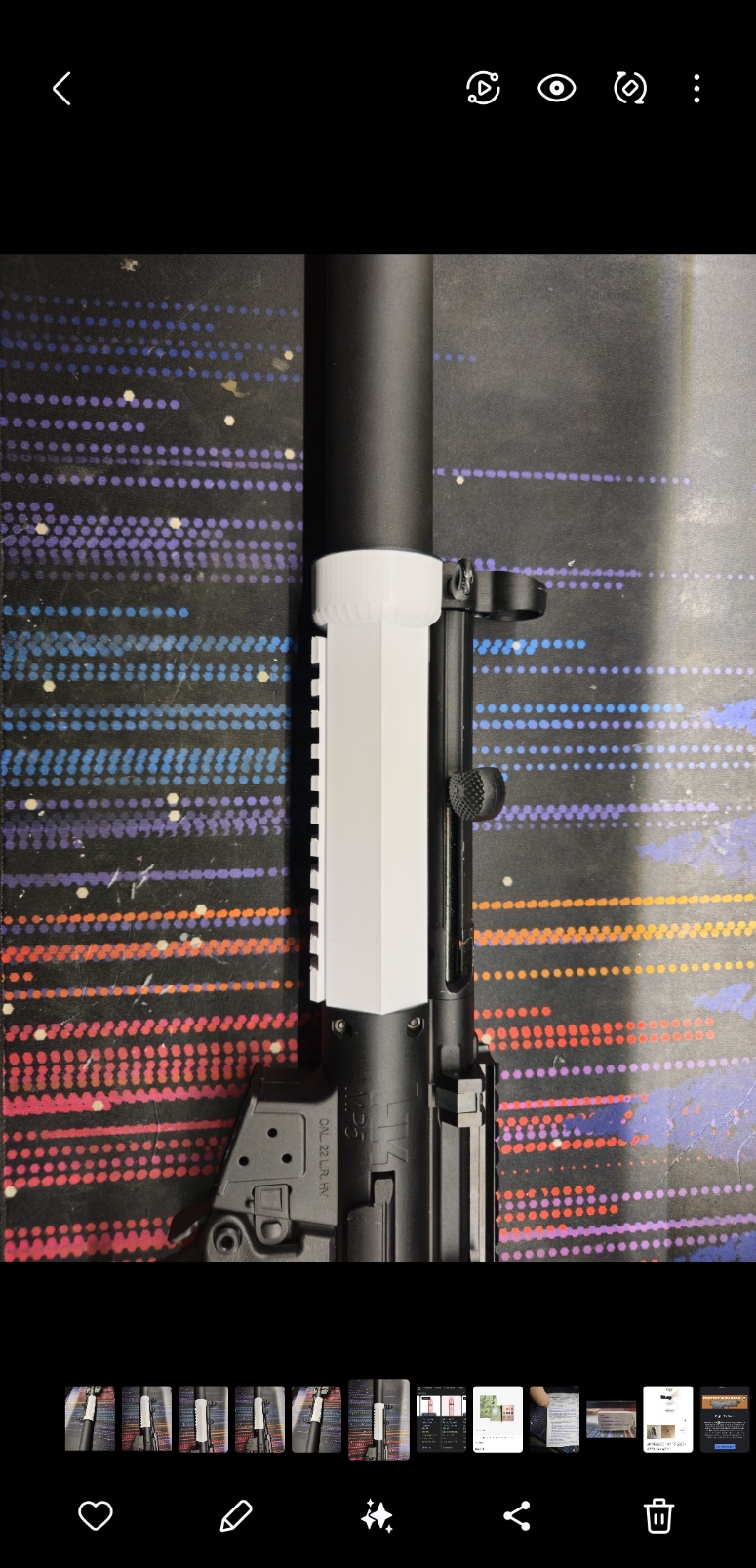 Umarex slim MP5 handguard