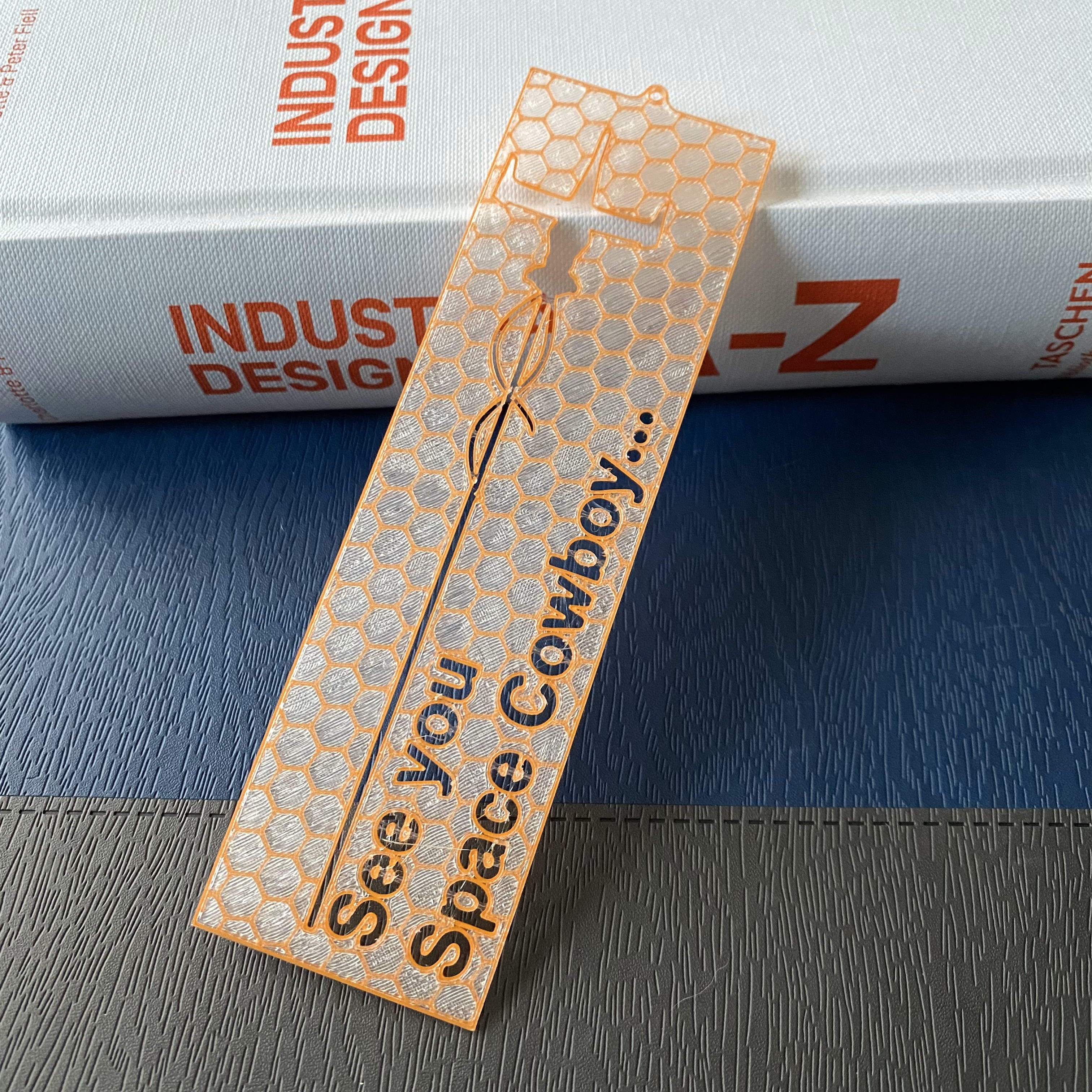 Cowboy Bebop inspired bookmark - Version 03