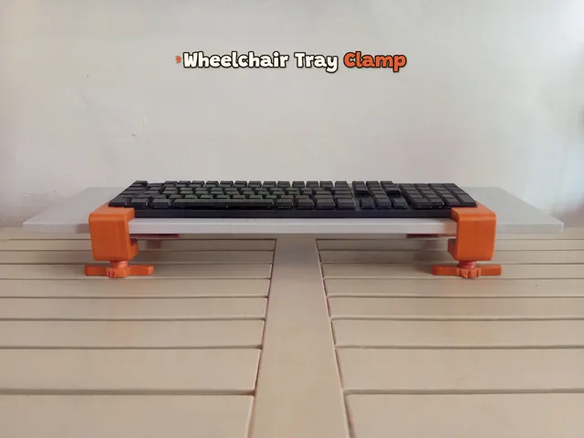 Wheelchair Tray Clamp for Logitech MX Mechanical