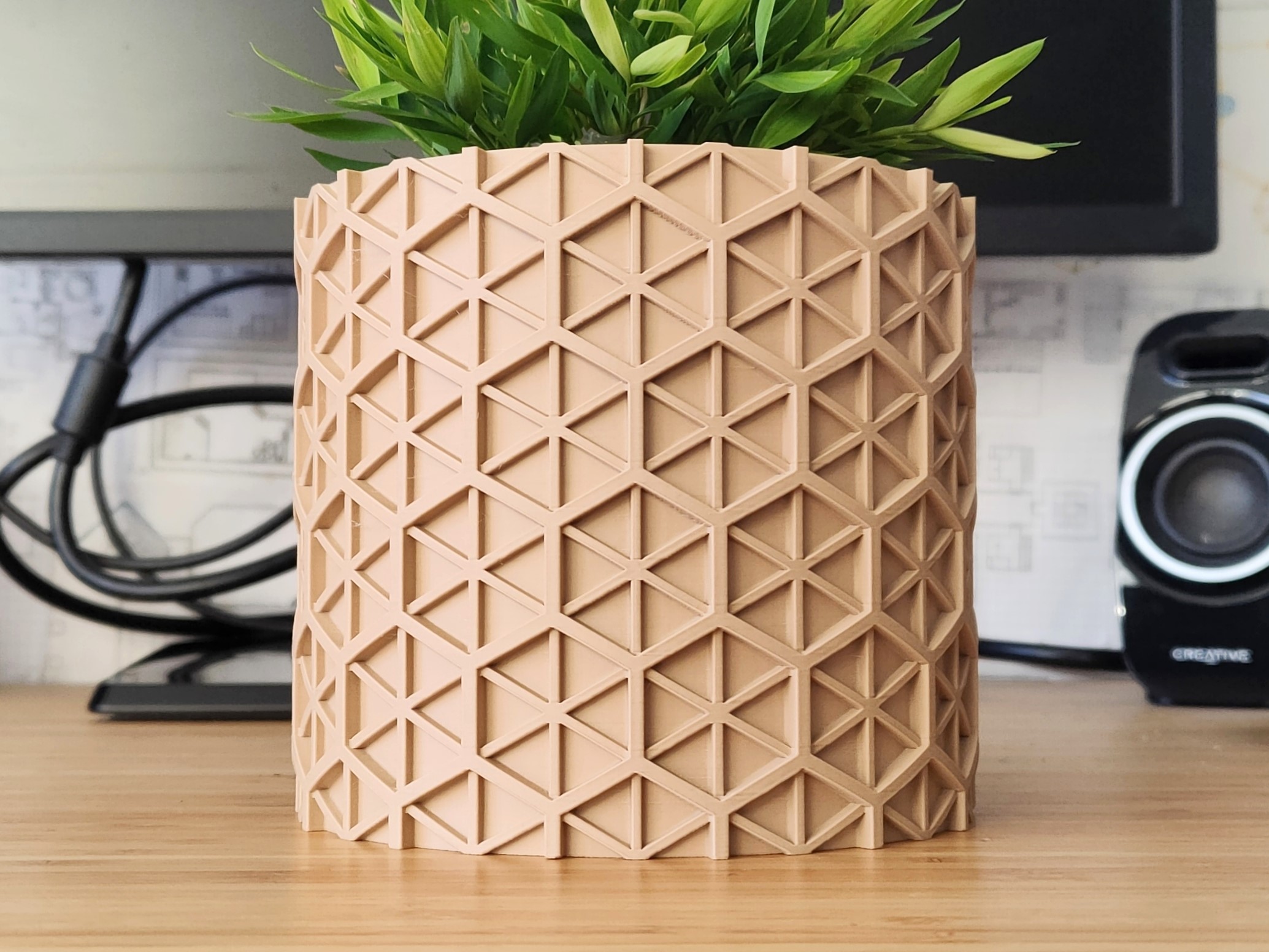 Kumiko Plant pot and Planter - Vase mode design