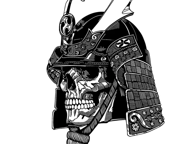 Samurai skull