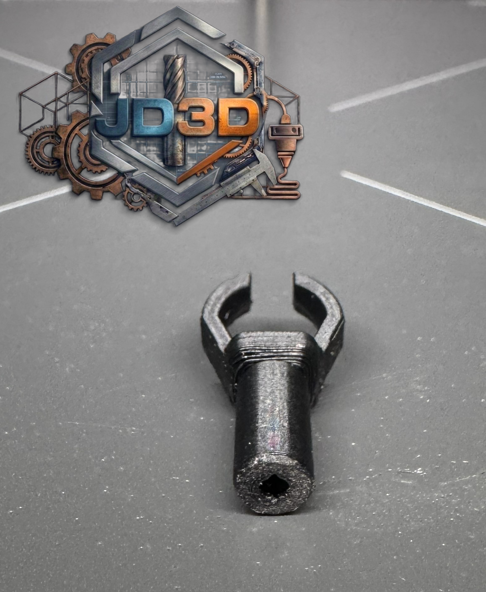 Miniatura 2 do modelo 3D Quick Disconnect Fitting Plug