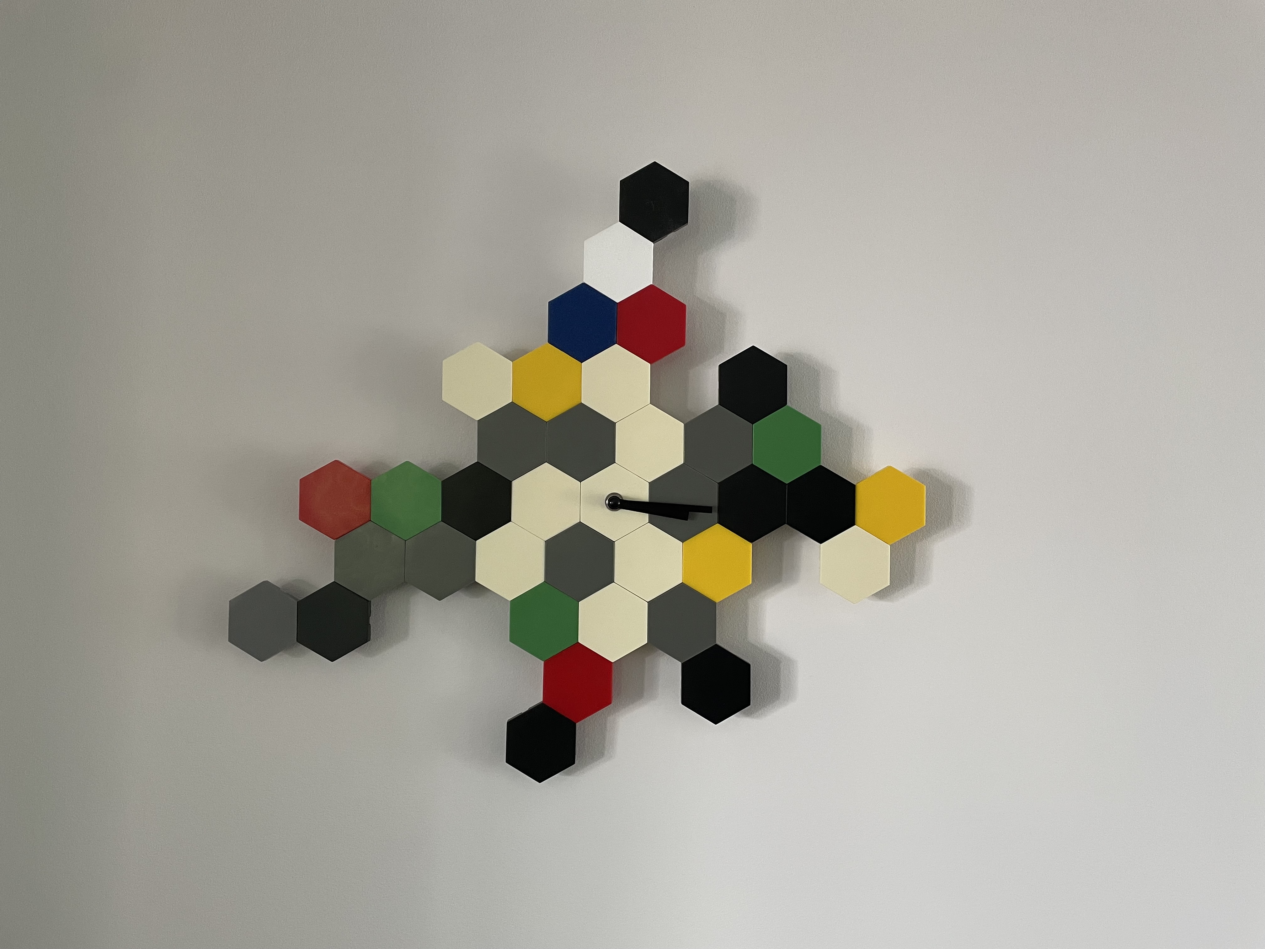 Hexagon Tiles & Connectors for IKEA Smycke wall clock