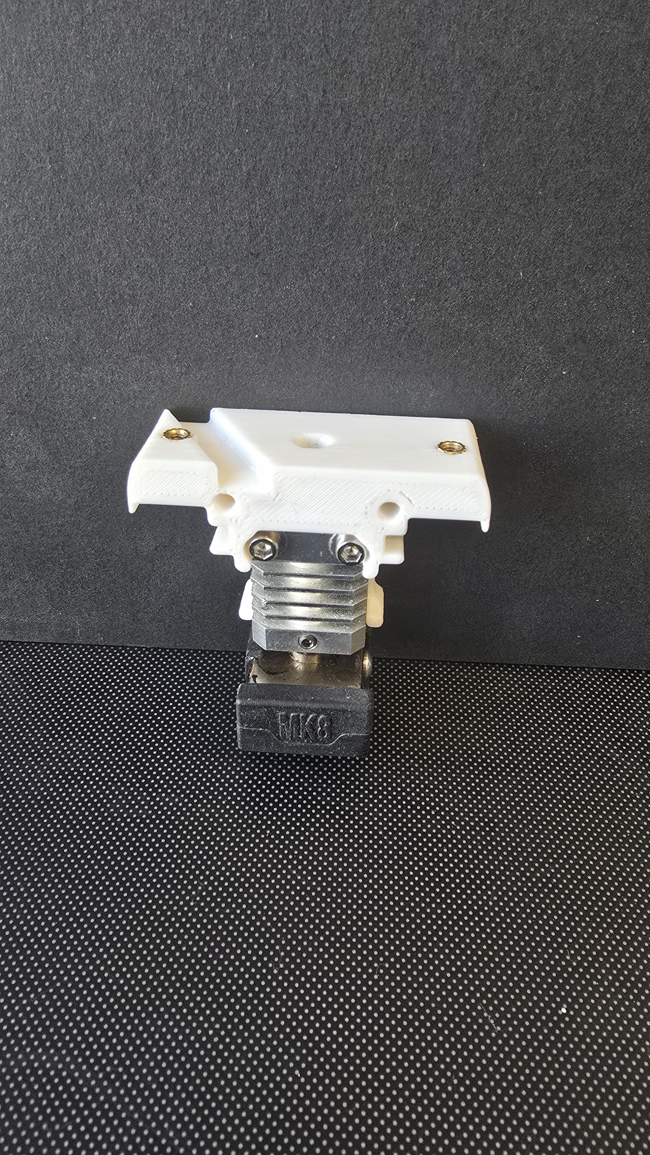 Dragonburner Mount for Microswiss MK8 Hotend 3D model
