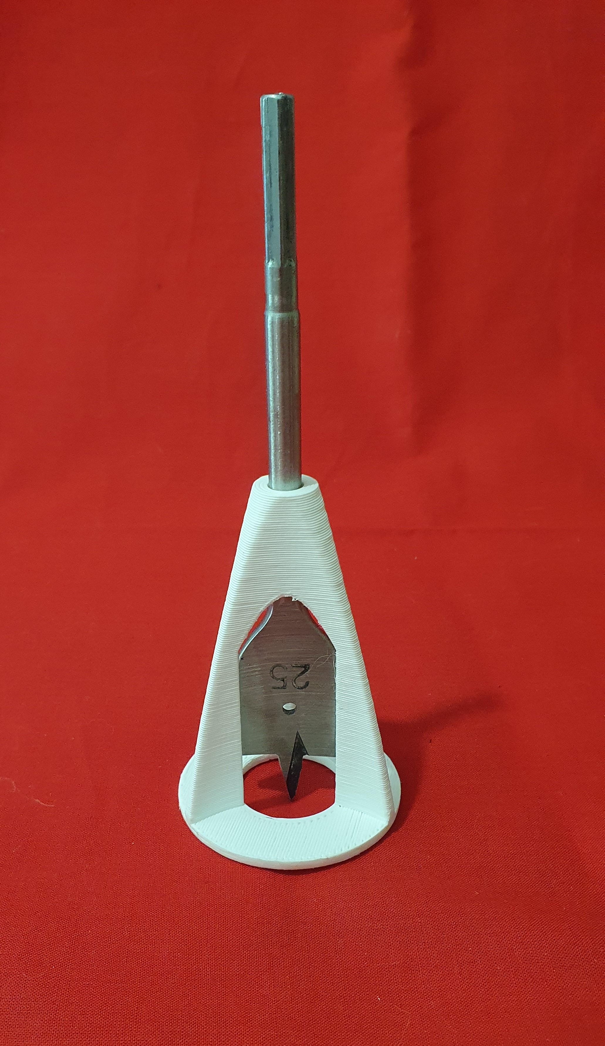 Spade wood drill guide with inlays — miniatura 4