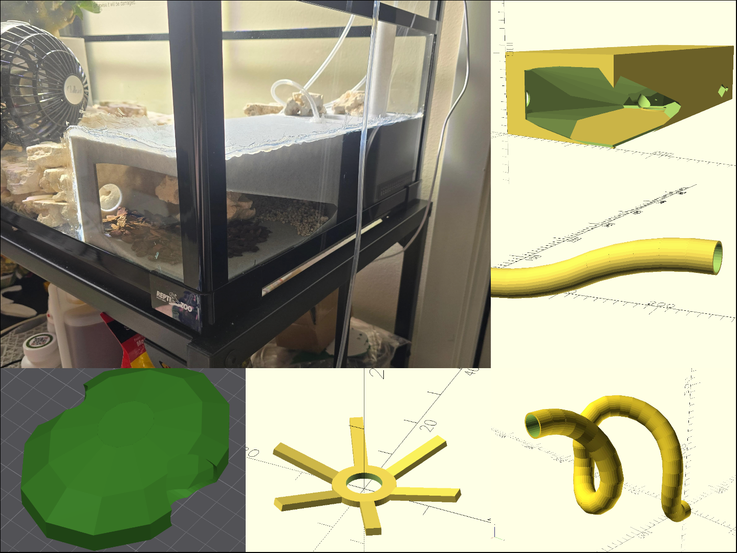 Terrarium Tools - parametric chambers tunnels caves and more (plus pre-builts)