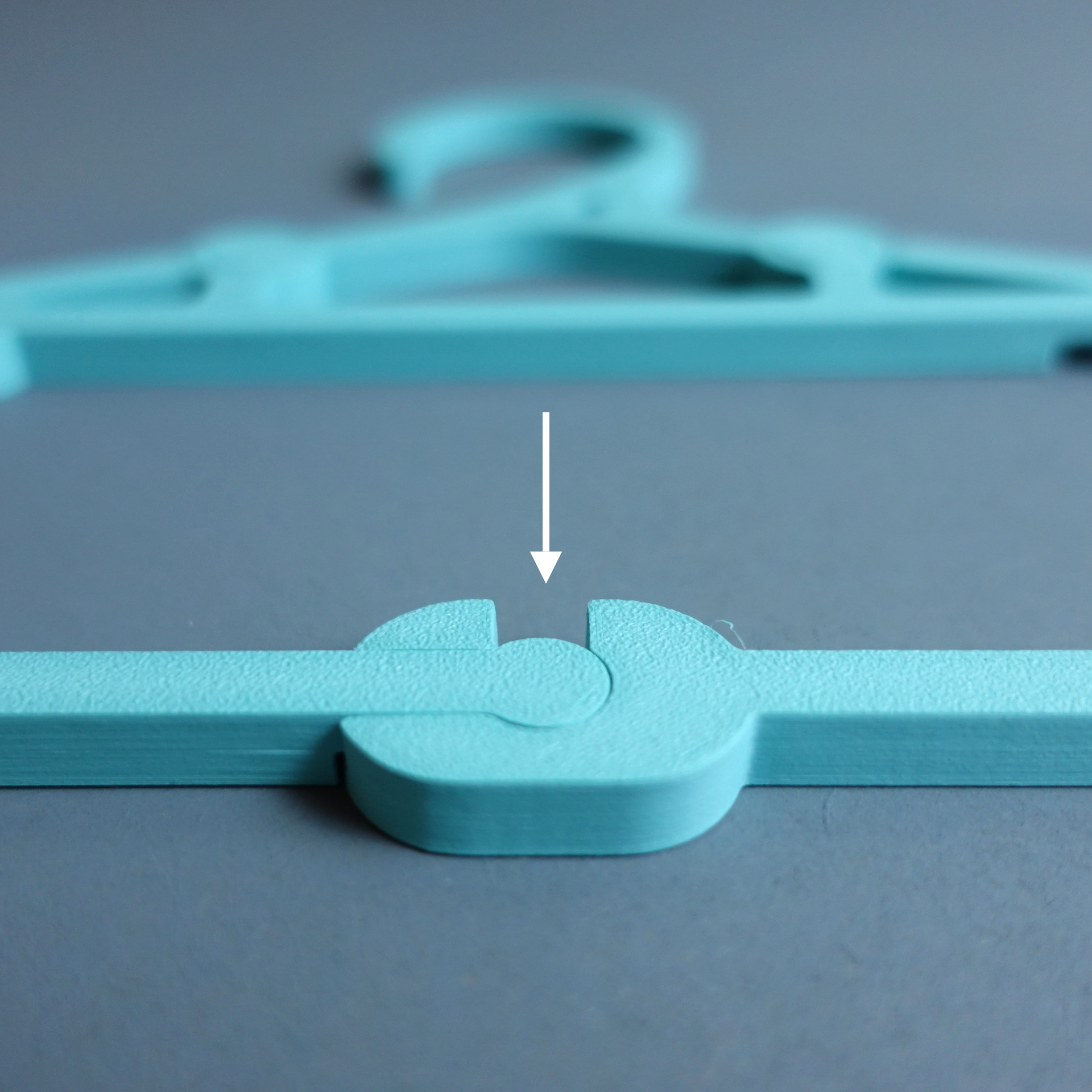Print-in-place Clothes Hanger, foldable — thumbnail 5