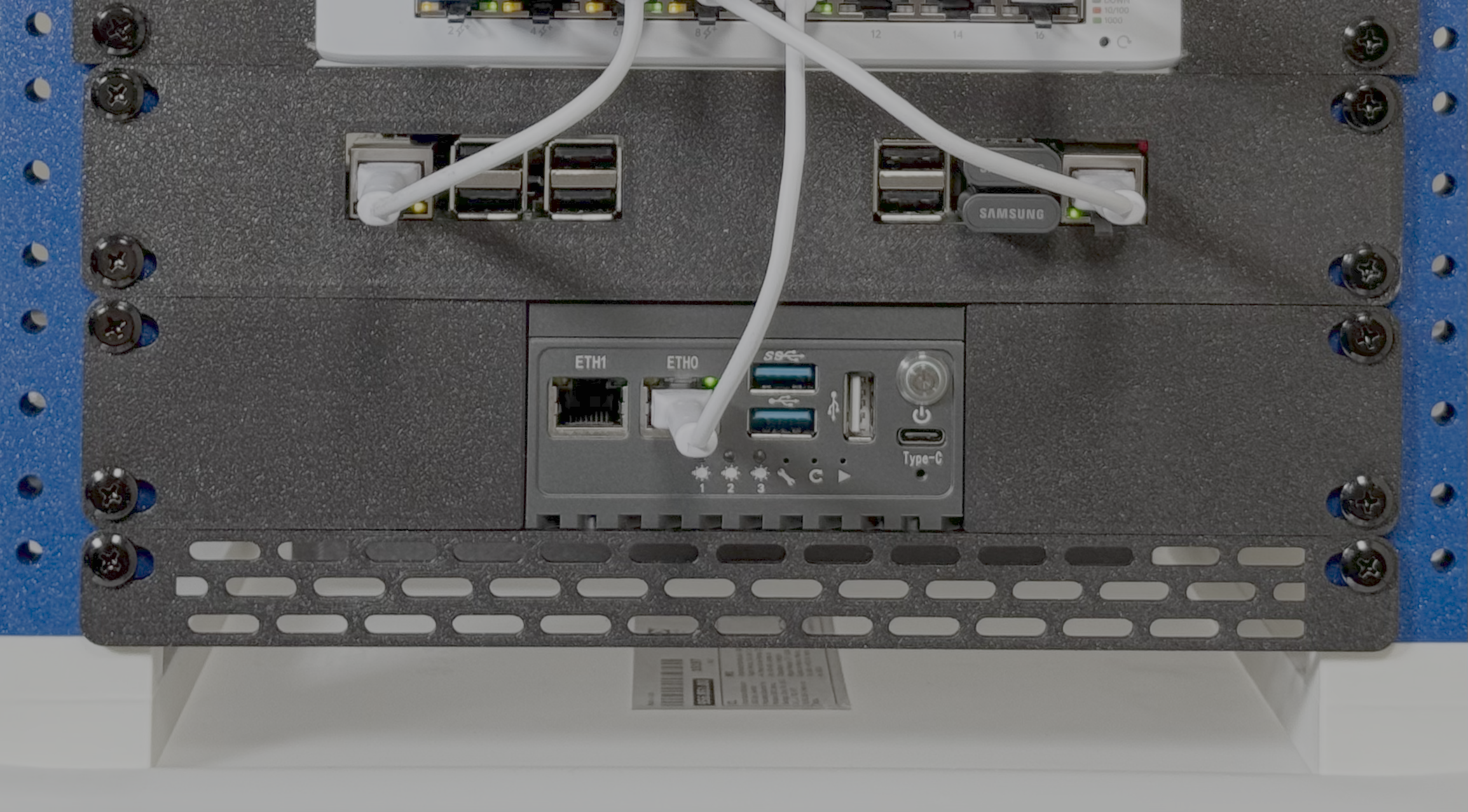 LinkStar-H68K 10inch rack mount Plate